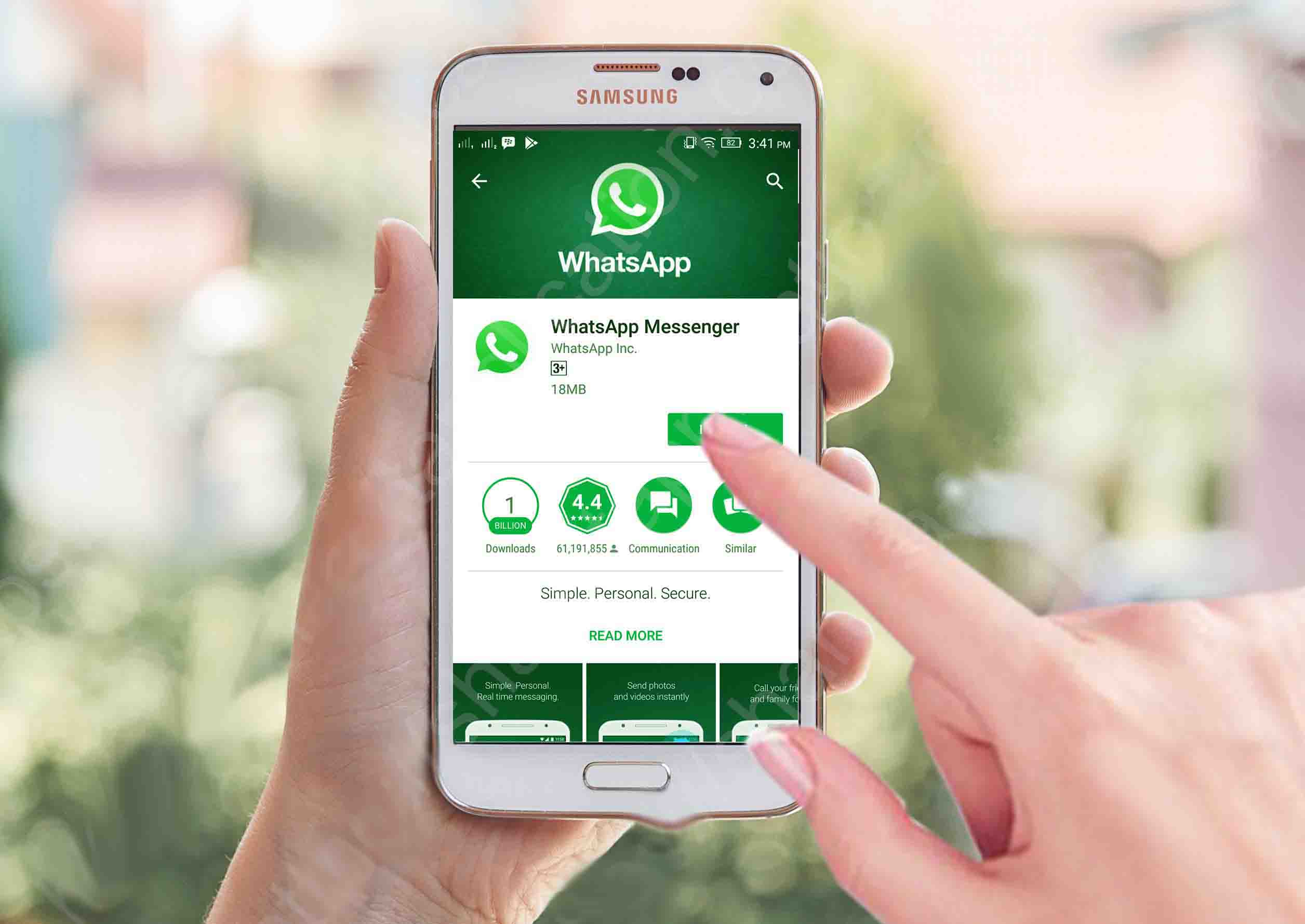 Whatsapp for samsung phones
